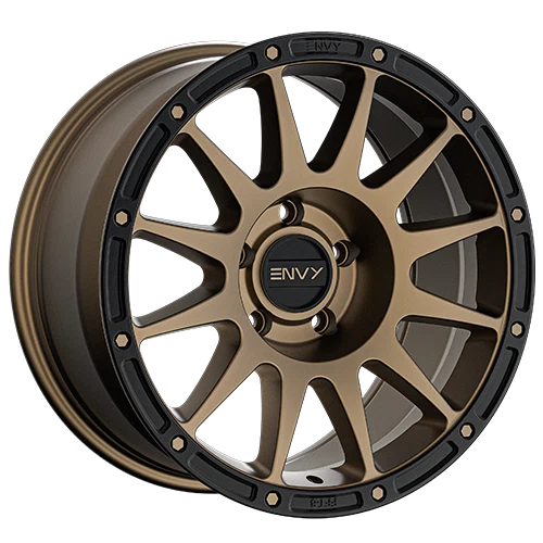 Envy Wheels – FFT8BZ – Bronze – 17″x8.5″ 10mm – All weather Wheels – FFT8BZ-JEEP1785127715010