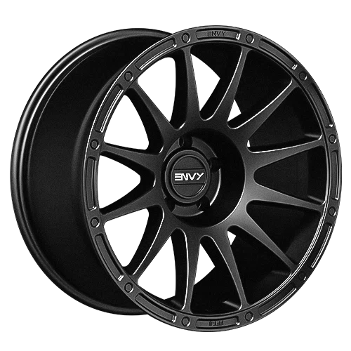 Envy Wheels – FFT8MB – Black – 20″x10″ -12mm – All weather Wheels – FFT8MB-JEEP20105127715-12