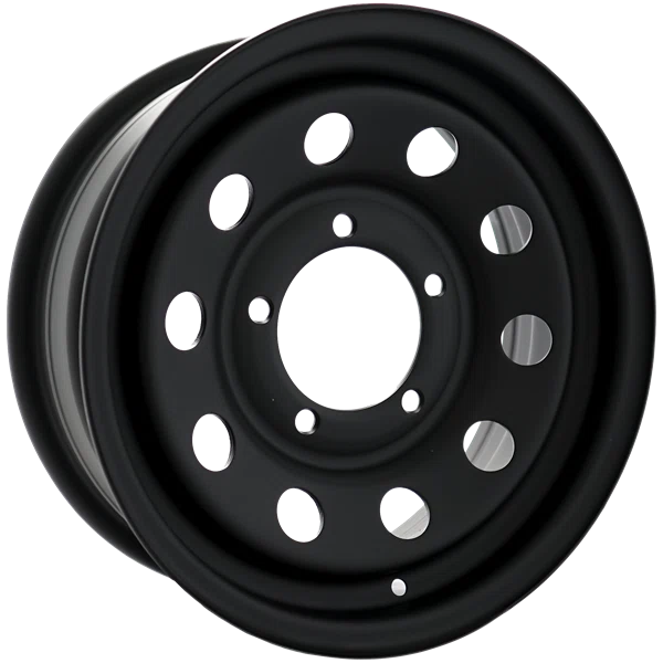 Envy Wheels – NX4 STEEL WHEEL – Black – 15″x6″ 18mm – All weather Wheels – NX42557