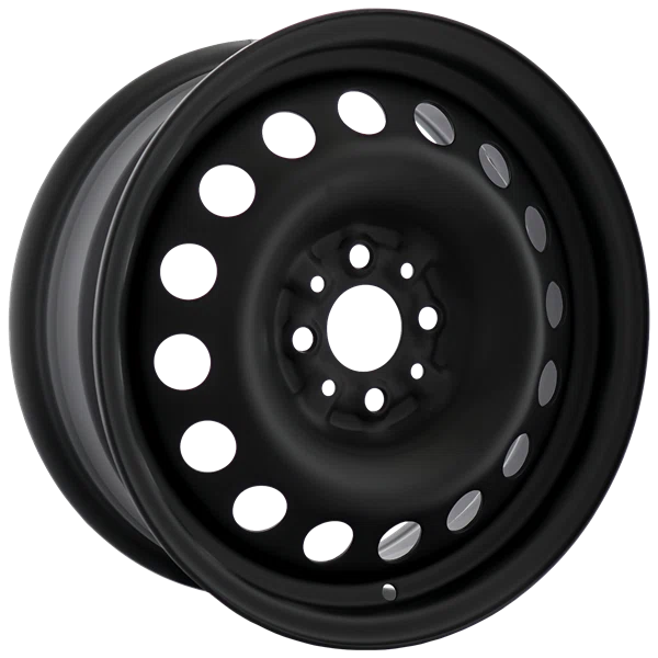 Envy Wheels – NX4 STEEL WHEEL – Black – 15″x6″ 35mm – All weather Wheels – NX42541
