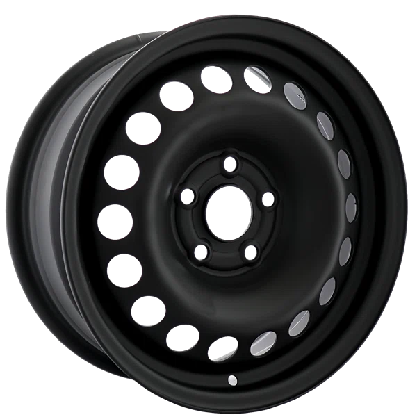 Envy Wheels – NX4 STEEL WHEEL – Black – 15″x6″ 36mm – All weather Wheels – NX43557