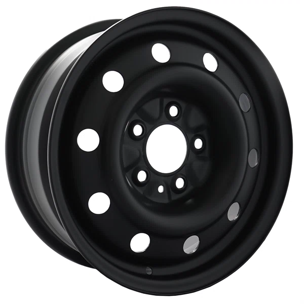Envy Wheels – NX4 STEEL WHEEL – Black – 15″x6″ 45mm – All weather Wheels – NX40881