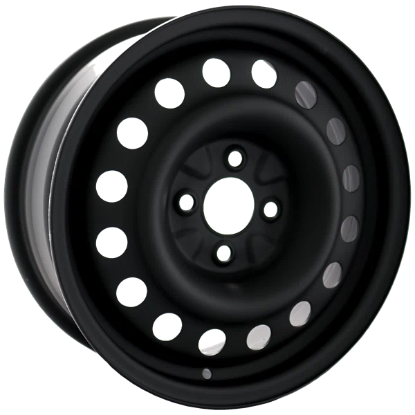 Envy Wheels – NX4 STEEL WHEEL – Black – 15″x6″ 45mm – All weather Wheels – NX42547
