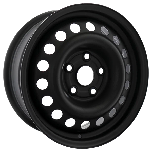 Envy Wheels – NX4 STEEL WHEEL – Black – 15″x6″ 47mm – All weather Wheels – NX46559