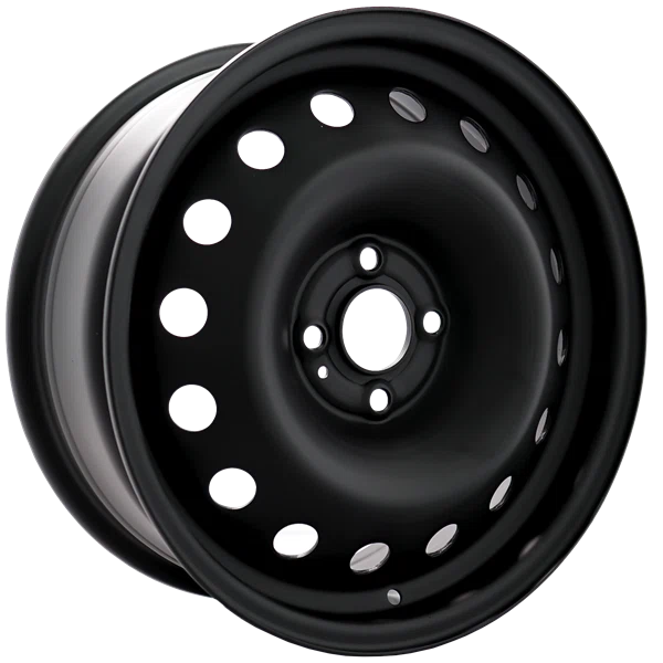 Envy Wheels – NX4 STEEL WHEEL – Black – 16″x6.5″ 42mm – All weather Wheels – NX42640