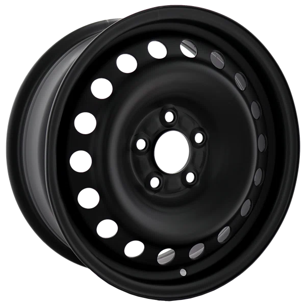 Envy Wheels – NX4 STEEL WHEEL – Black – 16″x6.5″ 43mm – All weather Wheels – NX41658