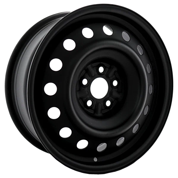 Envy Wheels – NX4 STEEL WHEEL – Black – 16″x6.5″ 45mm – All weather Wheels – NX40876