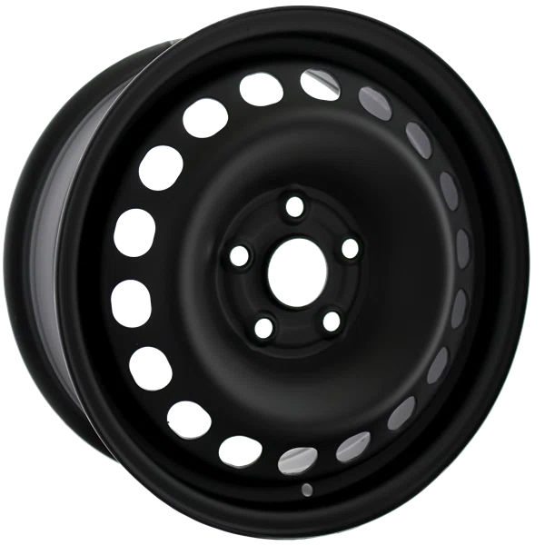 Envy Wheels – NX4 STEEL WHEEL – Black – 16″x6.5″ 46mm – All weather Wheels – NX45659