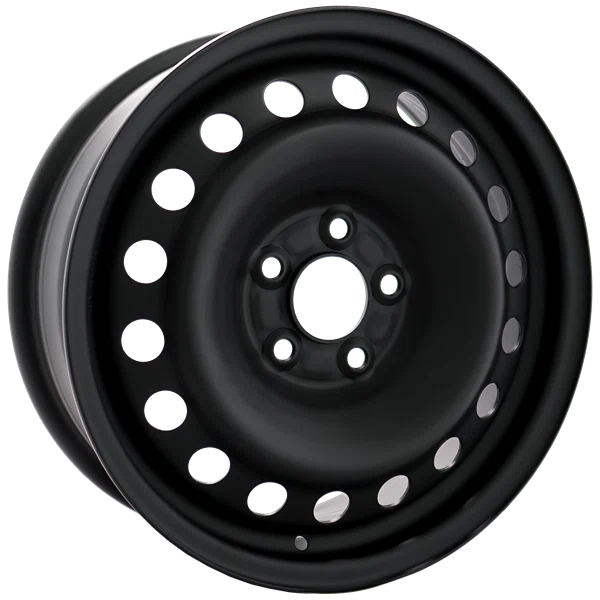 Envy Wheels – NX4 STEEL WHEEL – Black – 16″x6″ 42mm – All weather Wheels – NX42658