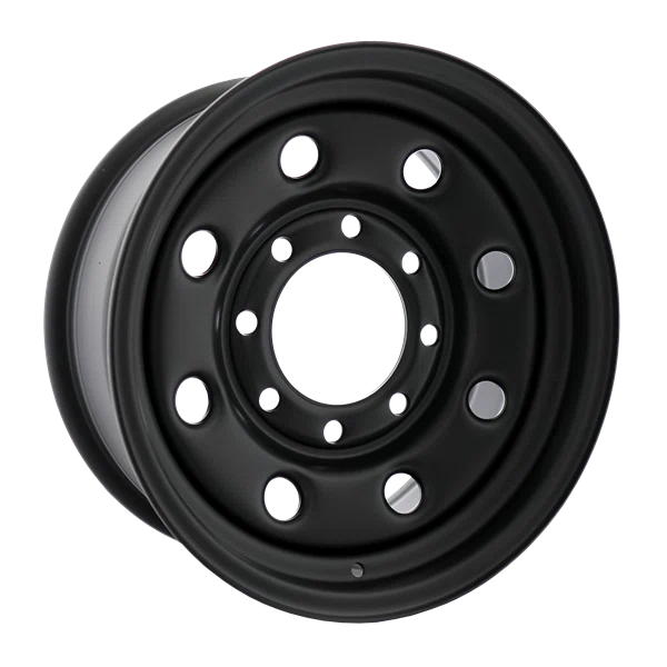Envy Wheels – NX4 STEEL WHEEL – Black – 16″x7″ 6mm – All weather Wheels – NX45454