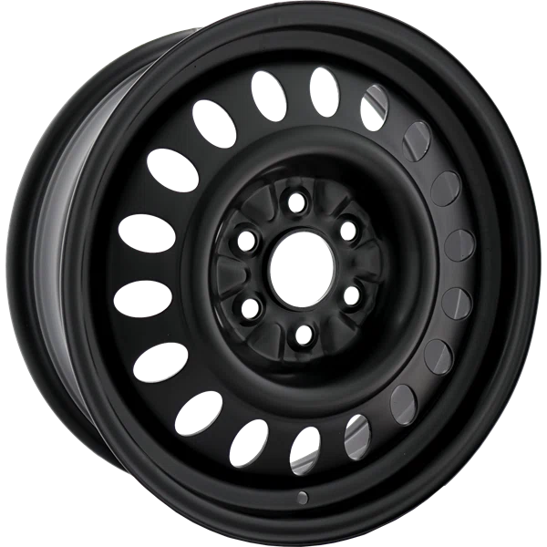 Envy Wheels – NX4 STEEL WHEEL – Black – 17″x6.5″ 30mm – All weather Wheels – NX43761