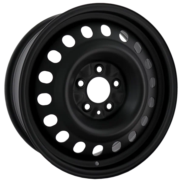 Envy Wheels – NX4 STEEL WHEEL – Black – 17″x6.5″ 35mm – All weather Wheels – NX46715