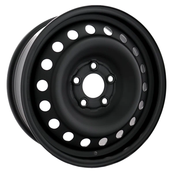 Envy Wheels – NX4 STEEL WHEEL – Black – 17″x6.5″ 39mm – All weather Wheels – NX43757
