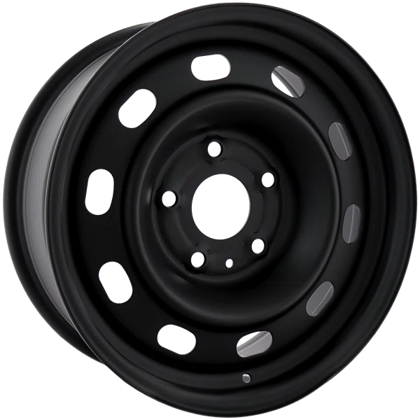 Envy Wheels – NX4 STEEL WHEEL – Black – 17″x7″ 25mm – All weather Wheels – NX43752