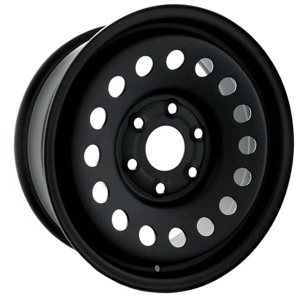Envy Wheels – NX4 STEEL WHEEL – Black – 17″x7″ 31mm – All weather Wheels – NX43768