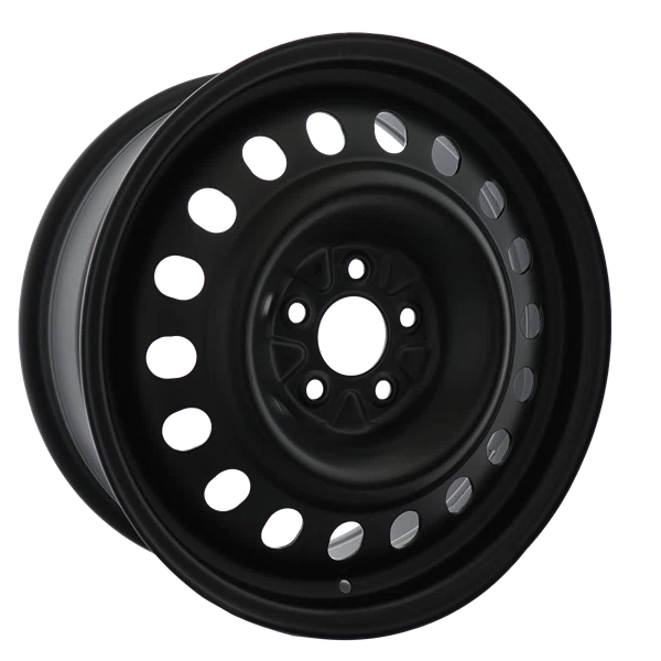 Envy Wheels – NX4 STEEL WHEEL – Black – 17″x7″ 52mm – All weather Wheels – NX43758