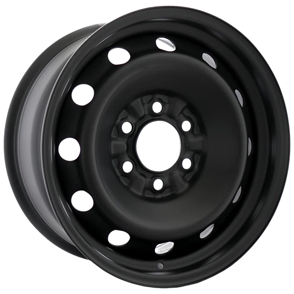 Envy Wheels – NX4 STEEL WHEEL – Black – 17″x8″ 35mm – All weather Wheels – NX47485