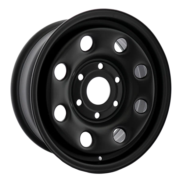 Envy Wheels – NX4 STEEL WHEEL – Black – 16″x6.5″ 31mm – All weather Wheels – NX41668