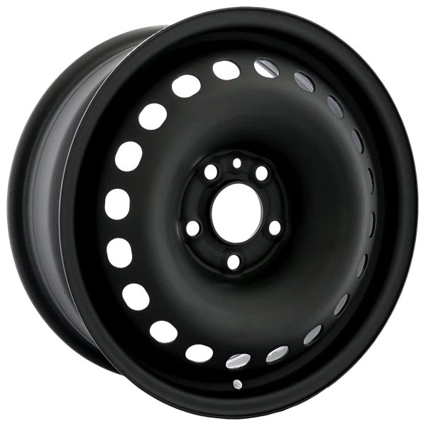 Envy Wheels – NX6 STEEL WHEEL – Black – 16″x6.5″ 41mm – All weather Wheels – NX63653