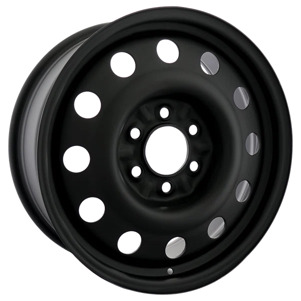 Envy Wheels – NX6 STEEL WHEEL – Black – 18″x7.5″ 44mm – All weather Wheels – NX62865