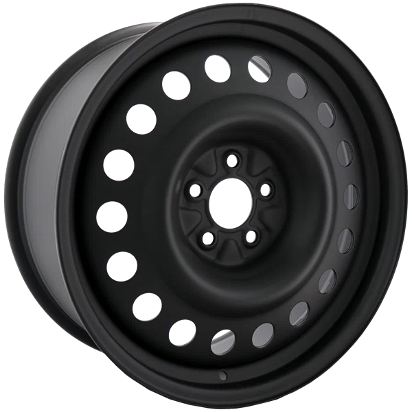 Envy Wheels – NX6 STEEL WHEEL – Black – 18″x8″ 52mm – All weather Wheels – NX63858