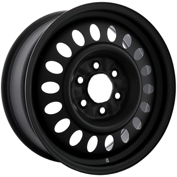 Envy Wheels – NX4 STEEL WHEEL – Black – 17″x7″ 50mm – All weather Wheels – NX41762