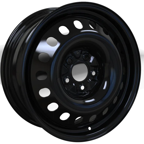 Envy Wheels – Steel Wheel – Black – 17″x6.5″ 49mm – All weather Wheels – NX97449
