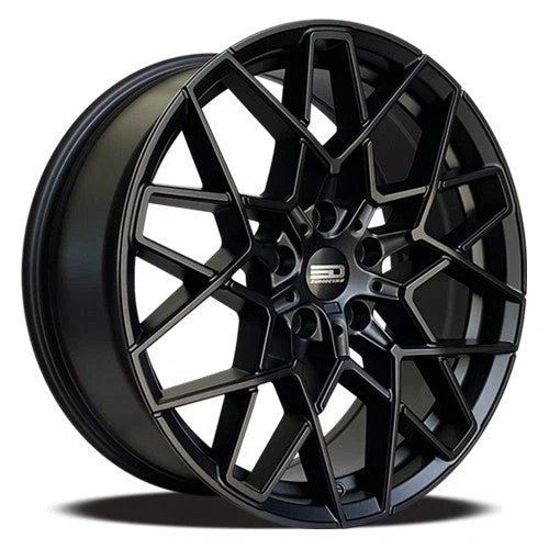 Euro Design – BM8 – Black – 18″x8″ 25mm – All weather Wheels – BM81880J2574MB