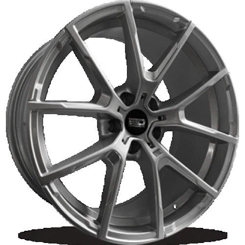 Euro Design – BM9 – Silver – 18″x8″ 25mm – All weather Wheels – BM91880F2566S