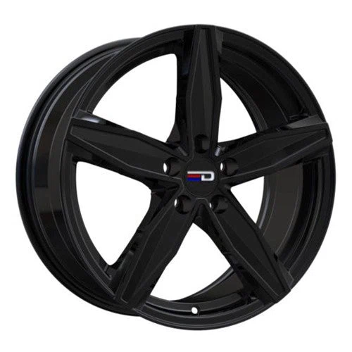 Euro Design – Berlin – Black – 16″x7″ 40mm – All weather Wheels – BER1670B4056GB
