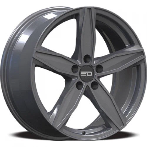 Euro Design – Berlin – Gunmetal – 16″x7″ 42mm – All weather Wheels – BER1670G4267GGM