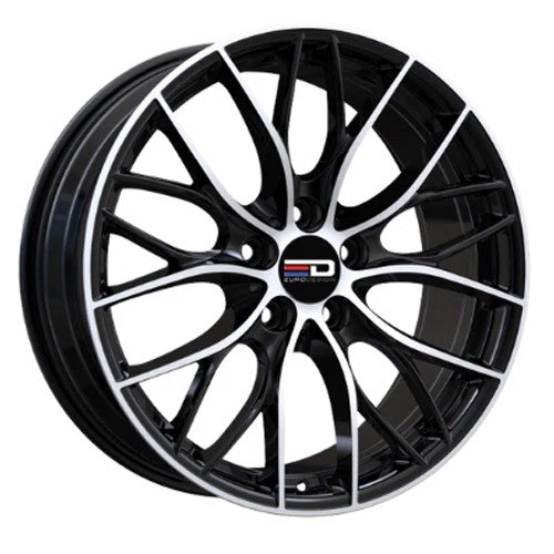 Euro Design – Camillo – Black – 18″x8″ 35mm – Summer Wheels – CAM1880J3572GBM