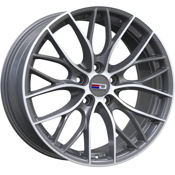 Euro Design – Camillo – Gunmetal – 18″x8″ 38mm – Summer Wheels – CAM1880F38667GMM