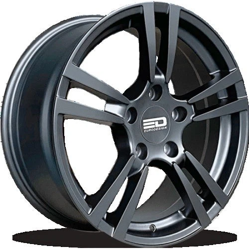 Euro Design – EP3 – Black – 18″x10″ 47mm – All weather Wheels – EP31810P4771MB