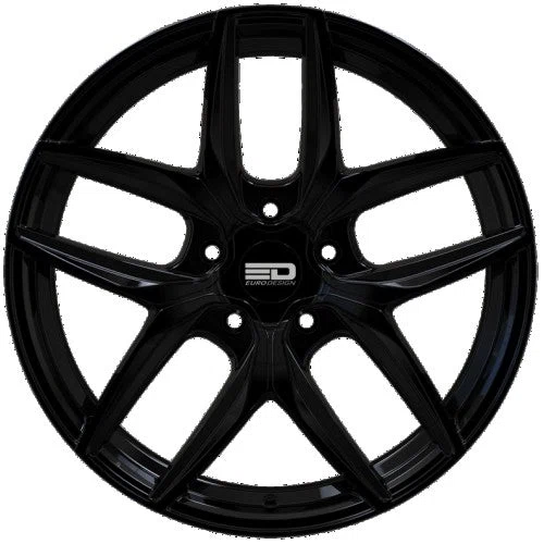 Euro Design – Forza – Black – 19″x8.5″ 30mm – All weather Wheels – F1985J3074GB