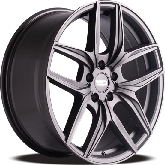 Euro Design – Forza – Gunmetal – 19″x8.5″ 30mm – All weather Wheels – F1985F30666MG