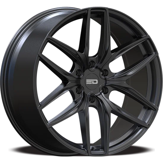 Euro Design – Forza 6 – Black – 20″x9″ 15mm – All weather Wheels – F2096391578MB