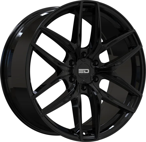 Euro Design – Forza 6 – Black – 20″x9″ 30mm – All weather Wheels – F2096393095GB