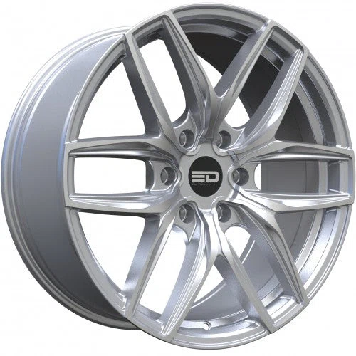 Euro Design – Forza 6 – Silver – 20″x9″ 25mm – All weather Wheels – F2096352587S