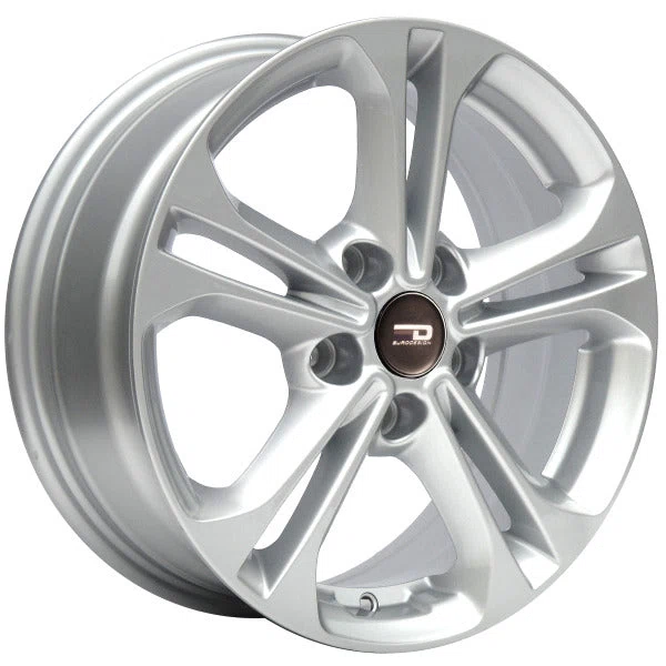 Euro Design – KR-2 – Silver – 16″x6.5″ 38mm – All weather Wheels – KR26F38S