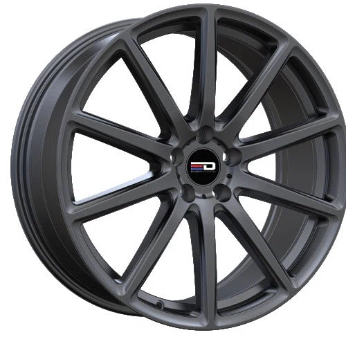 Euro Design – Legend – Gunmetal – 17″x7.5″ 35mm – All weather Wheels – LEG1775F3566MG