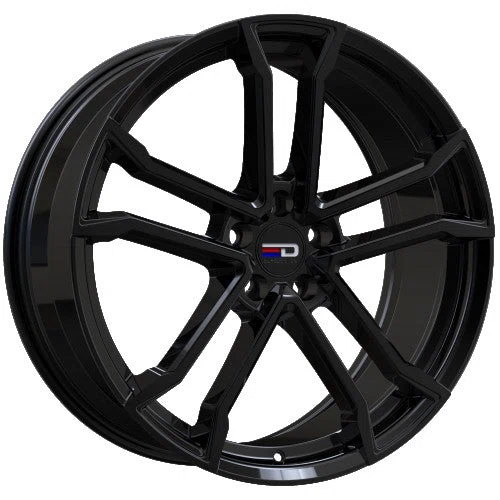 Euro Design – Monaco – Black – 17″x7.5″ 42mm – All weather Wheels – M1775B4254GB