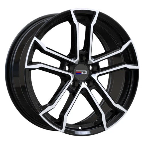Euro Design – Monaco – Black – 17″x7.5″ 35mm – Summer Wheels – M1775G3572GBP