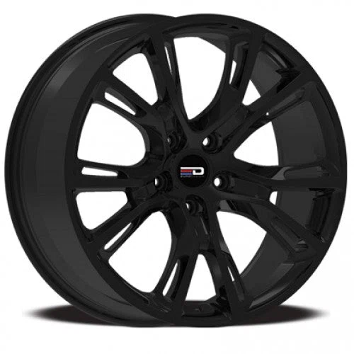 Euro Design – SRT – Black – 18″x8″ 38mm – All weather Wheels – SRT1880E3865GB