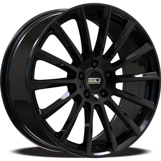 Euro Design – Sacco – Black – 18″x7.5″ 35mm – All weather Wheels – SAC1875G3572GB