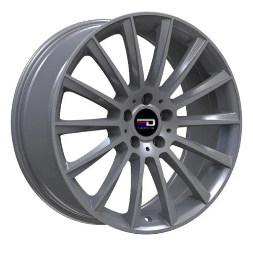 Euro Design – Sacco – Gunmetal – 18″x7.5″ 30mm – All weather Wheels – SAC1875F30666MG