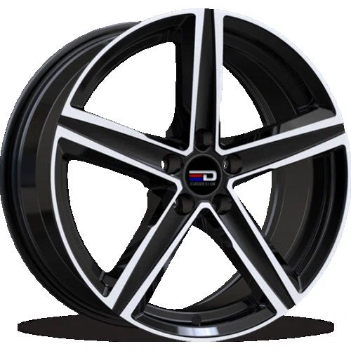 Euro Design – Spa – Black – 17″x7.5″ 40mm – Summer Wheels – S1775D4067GBP