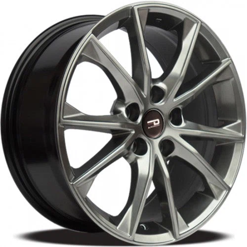 Euro Design – TR-1 – Gunmetal – 16″x6.5″ 35mm – All weather Wheels – TR16F35HB