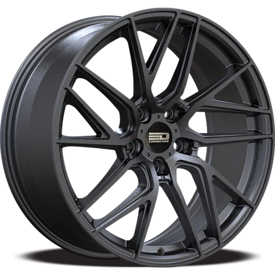 Euro Design – Tech – Black – 17″x7.5″ 40mm – All weather Wheels – T1775F4057MB