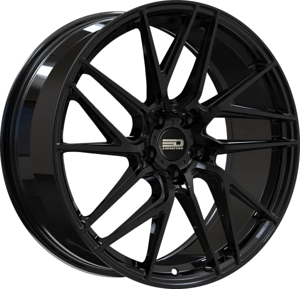 Euro Design – Tech – Black – 18″x8″ 25mm – All weather Wheels – T188F2566GB